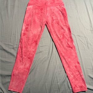 Senita Athletics Hibiscus Tie Dye Leggings
